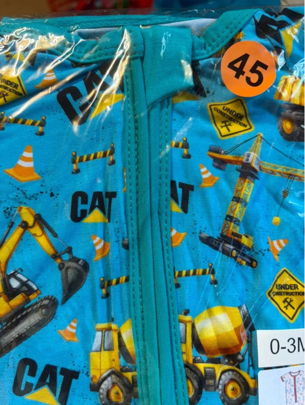 Cat Construction Bamboo Shortie
